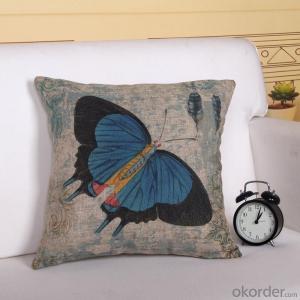 Square Pillow with Digital Printing 2015 Lovely Butterfly Design 45cm x 45cm System 1