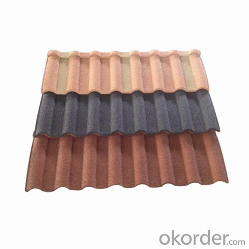 Colorful Stone Coated Metal roofing tile