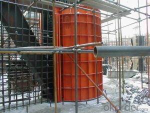 Steel Frame with Easy Operation Formed Formwork
