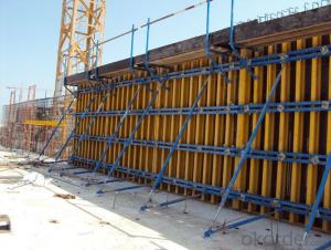 High Load Capacity Flat Formwork with H20 Timber-Beam and WISA Plywood Low Weight