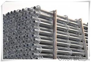 Steel Ringlock Scaffolding Standard  with High Quality  CNBM