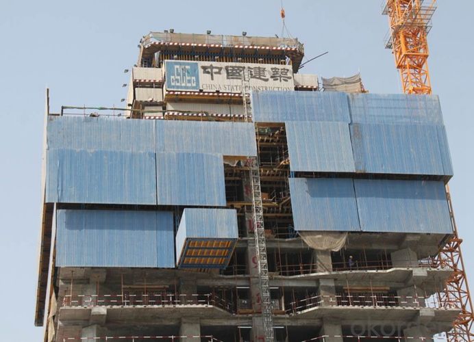 Hydraulic Climbing Formwork Protection Panels in China Market