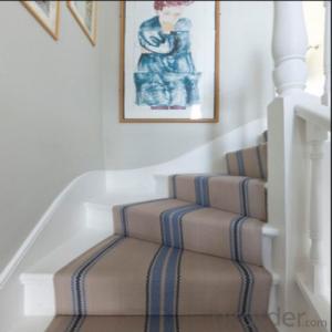 100% Polyester  Stair Machine Carpet / Rug from China System 1