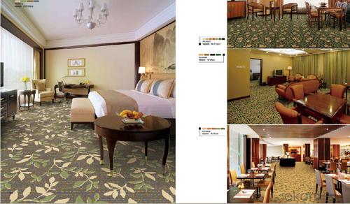 Wool and Nylon rugs and carpets commercial use for hotel restaurant System 1