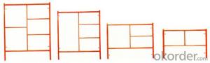 Asian Series Frame Scaffolding with Steel Q235 Q345 CNBM