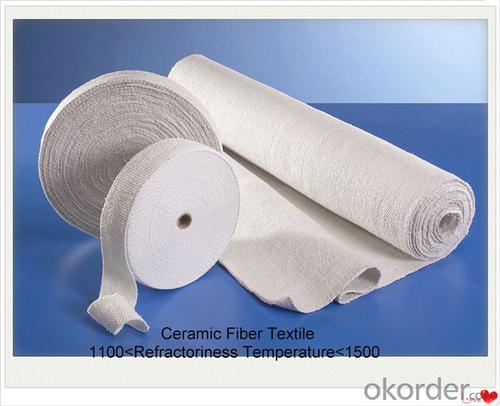 Ceramic Fiber Textiles Cloth Rope Tape Yarn for Heat Insulation Furnace Curtain System 1