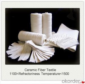 Ceramic Fiber Textiles Such as Cloth Tape Rope and Yarn