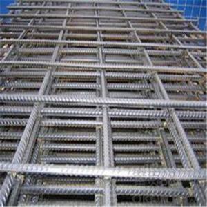 Reinforced Welded Mesh Panel Black Galvanized Construction Materials with High Quality