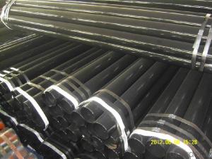 Multi material seamless steel pipe for conveying petroleum