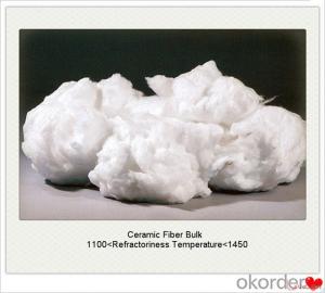 Ceramic Fiber Bulk Wool Pure White Thermal Insulation