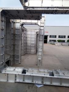 Wholly Aluminum Formwork for Suqare Column With Rcycle Using
