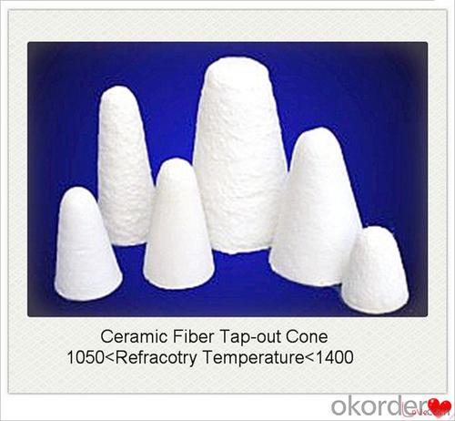 Ceramic Fiber Tap Out Cone 1260 STD Vacuum Formed Aluminium Casting System 1