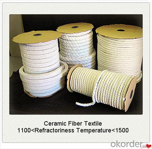 Ceramic Fiber Textiles - Heat Insulation High Temperature Cloth Tape Rope and Yarn System 1