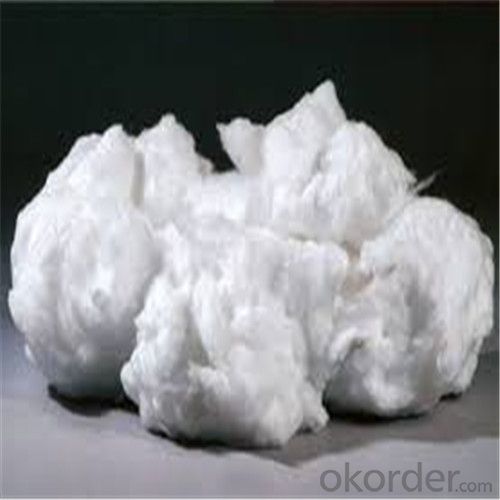 Ceramic Fiber Spun Bulk in Pure White Thermal Insulation