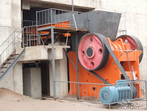 Jaw Crusher for 0-40mm Stone for Road Construction System 1