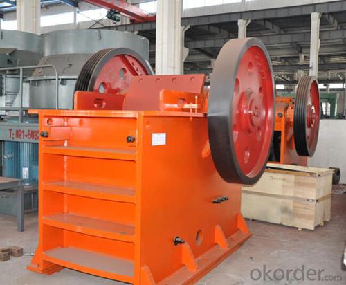 Jaw Crusher for Construction Material with Firm Structure for Welding System 1