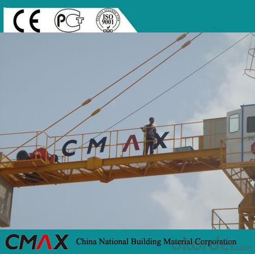 TC6016 10T Flat Top Tower Crane Manufactures with CE ISO Certificate System 1