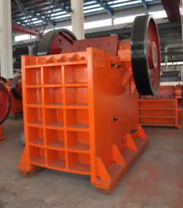 Jaw Crusher for Construction Aggregates with ISO Certificate for Granite