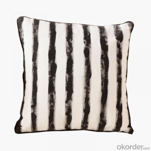 Fancy Pillow Cushion with Stripe Design Chevron Waterproof  for Decoration System 1