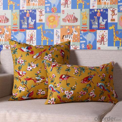 Cheap Pillow Cushion Cover with Digital Printing from China Manufacturer System 1