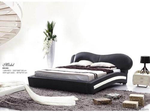 Bedroom Furniture Soft Bed with Nice Design System 1