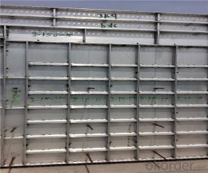 Aluminum Formwork for Better Concrete Shape with Strong Force System 1