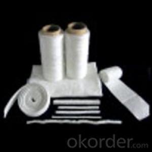 Refractory Ceramic Fiber Textiles 1000 Degree Ceramic Fiber Square Braided Rope
