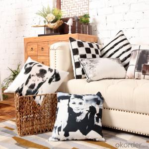 Comfortable Pillow Cushion with Customed Design and Size for Decoration