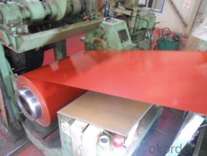 PPGI,Pre-Painted Steel Coil with Prime Quality  Red Color