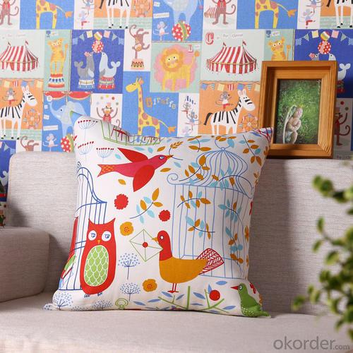 Hot Sale Pillow Cushion Cover with Digital Printed for Decoration System 1