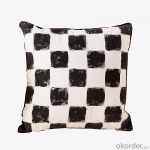Fashion Pillow Cushion with Grid Design for Decoration System 1