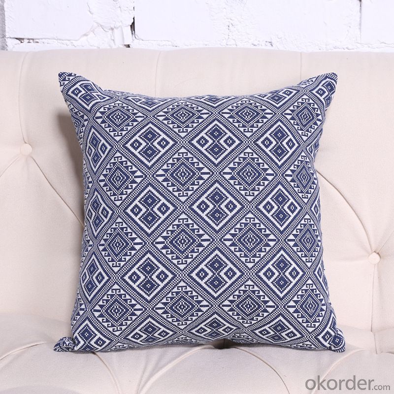 Handmade Pillow Cushion with New Style Printing for Decoration