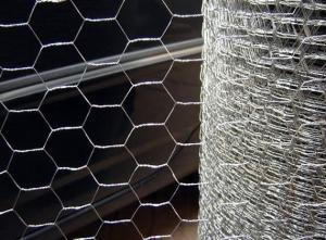 Hexagonal Galvanized Wire Netting After Weaving