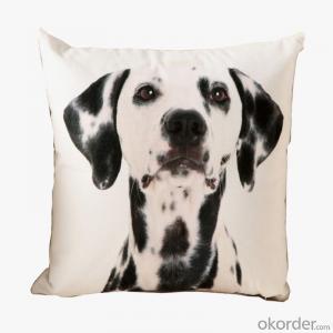 Fashion Pillow Cushion with Lovely Dog Design for Decoration