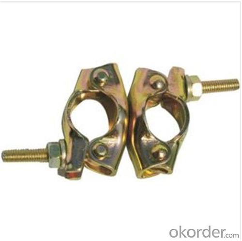 British Pressed Swivel Coupler  for Scaffolding Q235 BS1139 Standard CNBM System 1