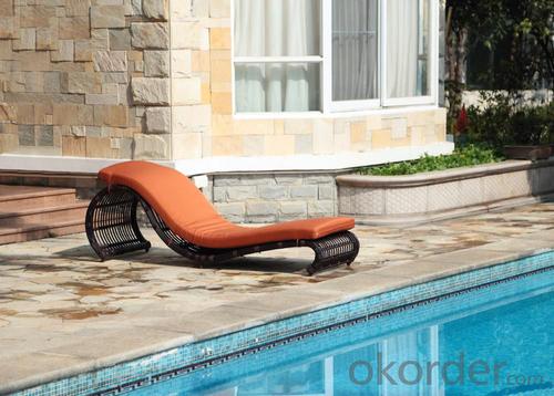 Deck UV- Resisitant Wicker Bed Chairs for Outdoor System 1