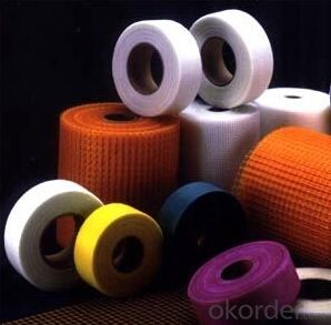 Fiberglass Self-adhesive Mesh Tape with Different Colors Coated System 1