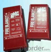 Fire Blanket Packaged in PVC Box Professional Supply