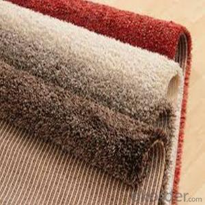 100% Polyester Shaggy Carpet / Rug for Exhibiton