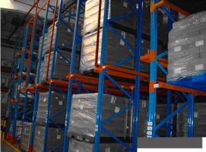 Drive in Pallet Rack System for Warehouse
