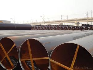 Large diameter double sided submerged arc welded pipes