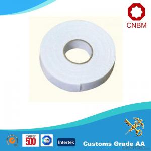 Double Sided Foam Tape EVA Foam Hot Melt/Solvent Adhesive White Release Paper China Manufacturer System 1