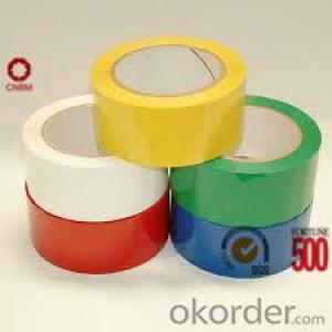Bopp Tape Red Color 40 Micron Width48mm Length66m Strong Adhesion SGS&ISO9001
