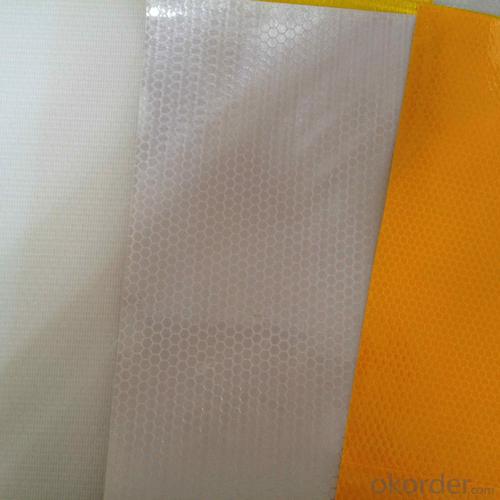 PVC Honeycomb Reflective Vinyl Roll Advertising Grade Reflective PVC Sheet System 1