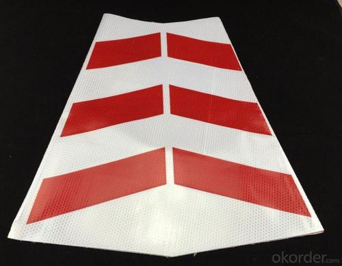 PVC Honeycomb Reflective Vinyl Roll PVC Prismatic Reflective Sheet System 1