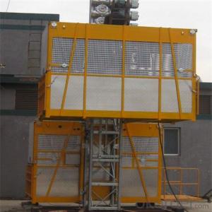 Building Hoist SC120/120 New Twin Cage for Sale
