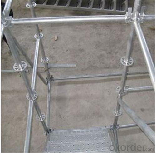 Q235 Hot Dipped Galvanized Ringlock Ledger 48.3*3.25*300-2100mm CNBM System 1