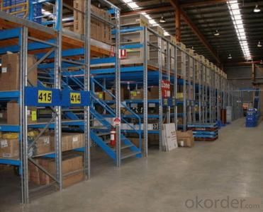 Mazzenine Type Pallet Rack System for Warehouse