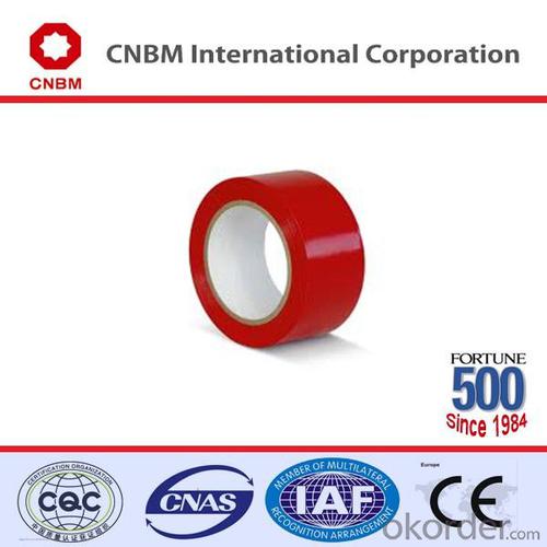 Cross Weave Packaging Tape with PVC Floor Marking Adhesive Natural Rubber System 1