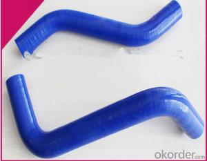 Silicone   Air   Hose High Pressure colored Blue 90 Degree System 1